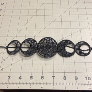 Large Lace Moon Phases Choker